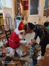 Spotkanie ze świętym Mikołajem